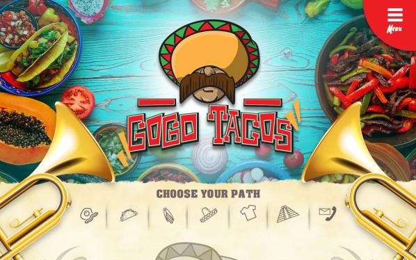 Gogo Tacos website